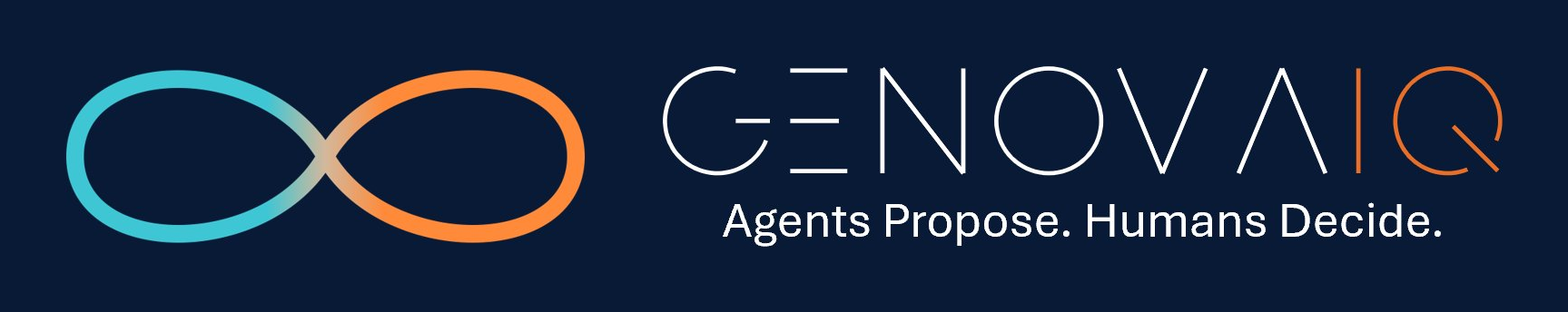 GenovaIQ — Agents Propose. Humans Decide.